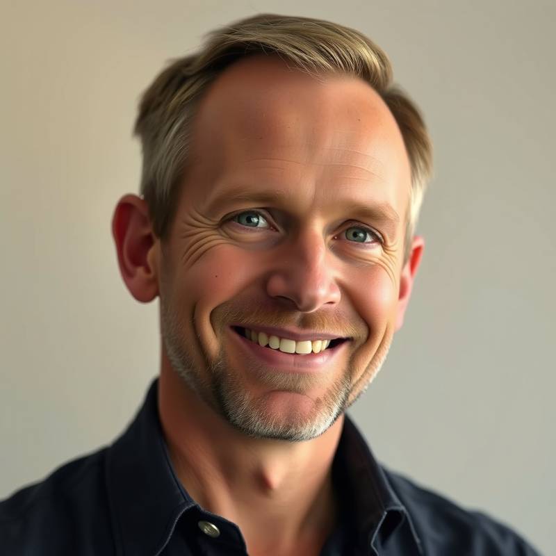 Portret van Pieter Janssen, vocal coach en stemtherapeut bij StemKracht Academie
